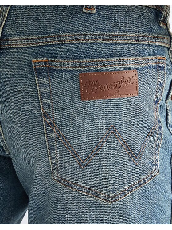Wrangler Wrangler Szorty jeansowe TEXAS SHORTS Niebieski Regular Fit