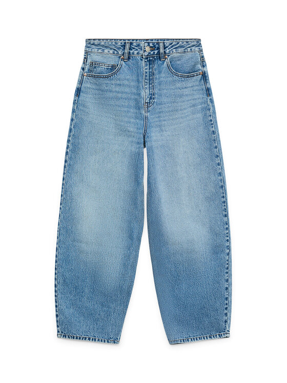 Vero Moda Vero Moda Farmer Billie 10341198 Kék Barrel Fit