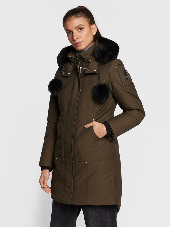 Moose Knuckles Moose Knuckles Vatovaná bunda Original Stirling MK2003LP Zelená Regular Fit