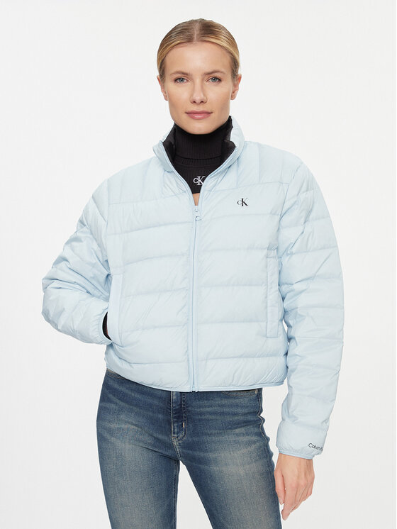 Calvin Klein Jeans Calvin Klein Jeans Geacă din puf J20J222585 Albastru Regular Fit