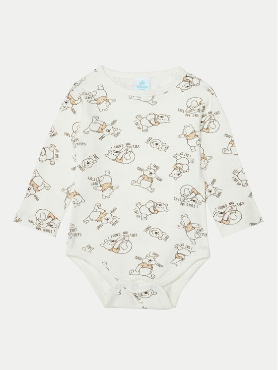 OVS OVS Sada 2 kusů dětského body 2135784 Écru