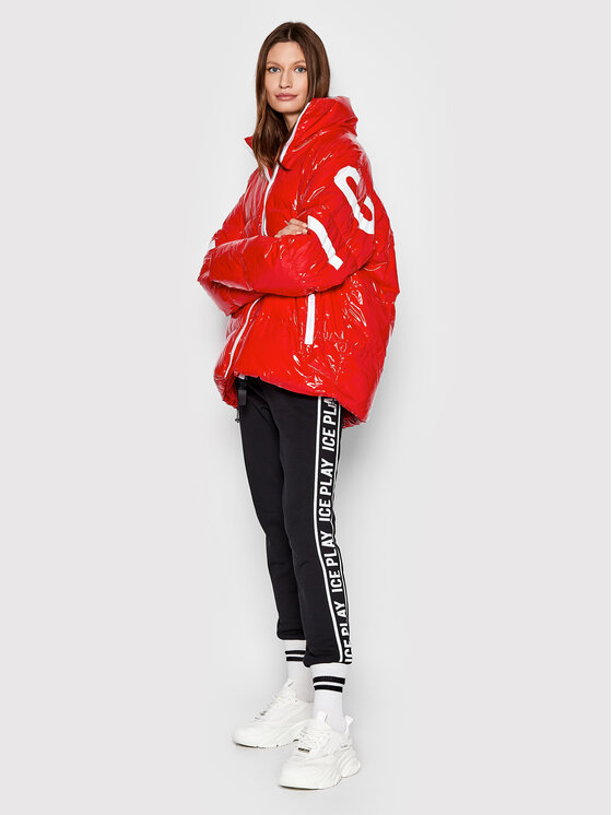 Ice Play Ice Play Daunenjacke 22I U2M0 J011 6403 4448 Rot Relaxed Fit