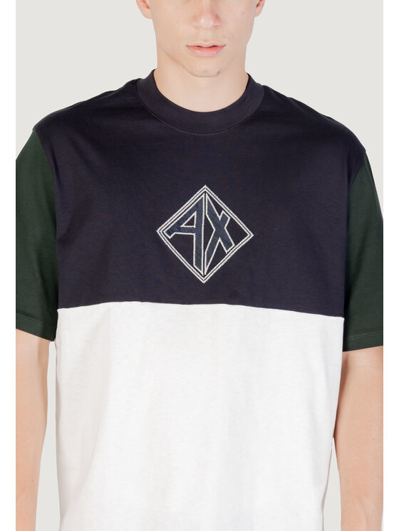Armani Exchange Armani Exchange T-shirt JUMPER Blu Casual Fit