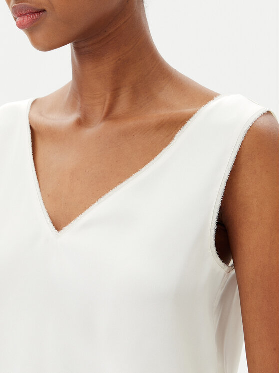 Marella Marella Blusa Lien 2515161092 Bianco Regular Fit