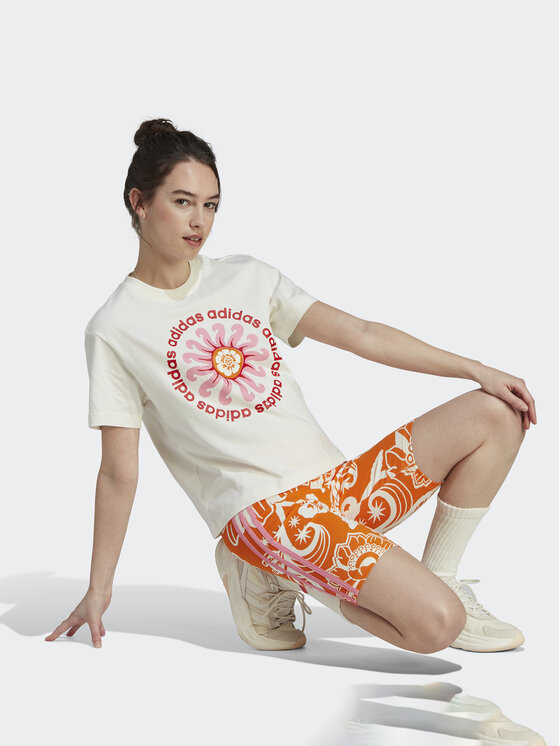 adidas T-särk FARM Rio Graphic IM2391 Valge Regular Fit | Modivo.ee