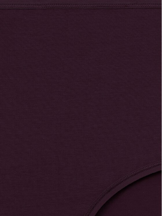Atlantic Atlantic Figi klasyczne z wysokim stanem Maxi Folded Elastic Bordowy