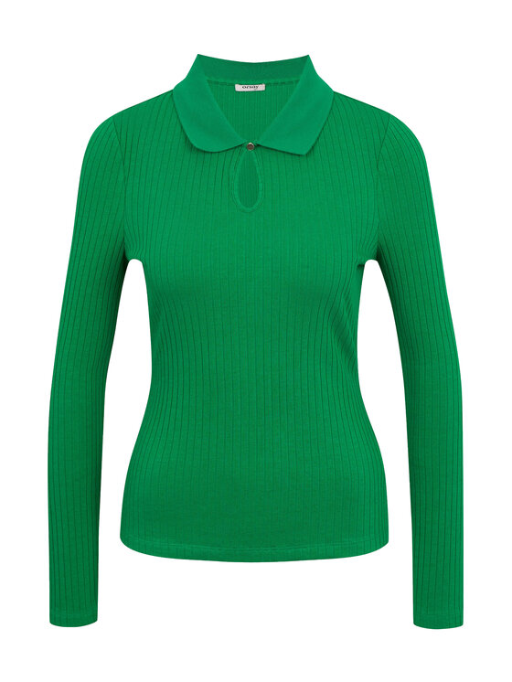 Orsay Orsay Koszula 105106-867000__S Zielony Regular Fit