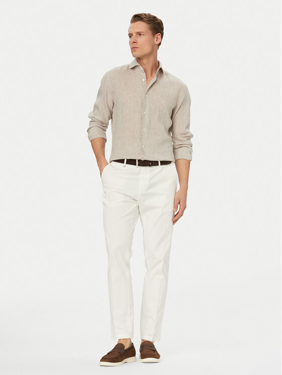 JOOP! JOOP! Marškiniai Pai-W 30102661 Smėlio Regular Fit