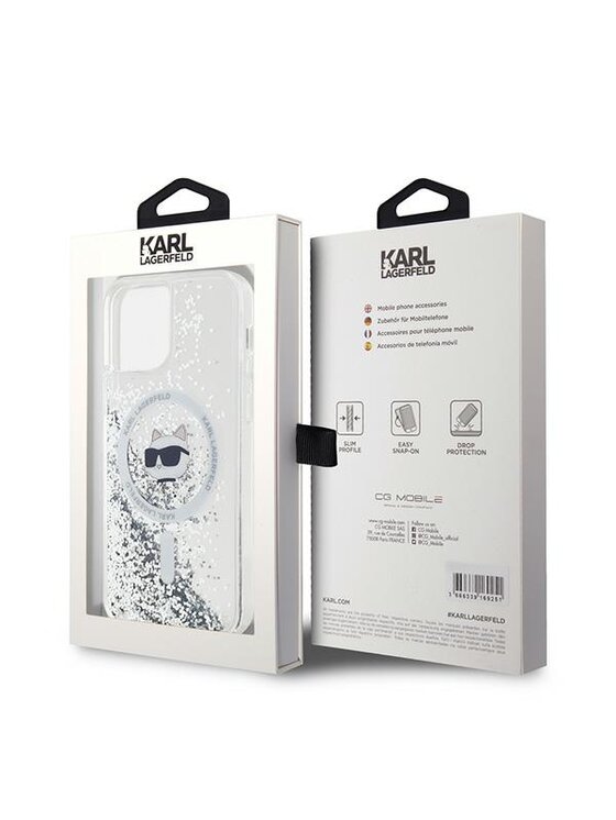 KARL LAGERFELD KARL LAGERFELD Etui na telefon Apple iPhone 12/12 Pro Przezroczysty