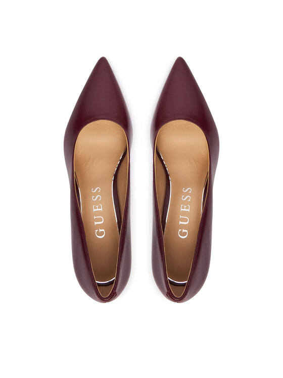 Guess Guess Туфлі FLFBAR LEP08 Бордовий