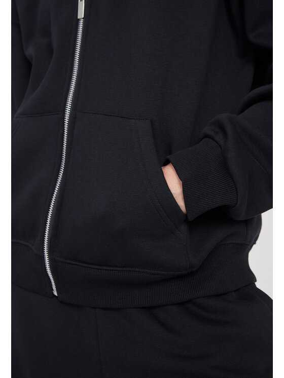 Style Republic Style Republic Bluza Zip Hoodie Czarny Comfortable Fit