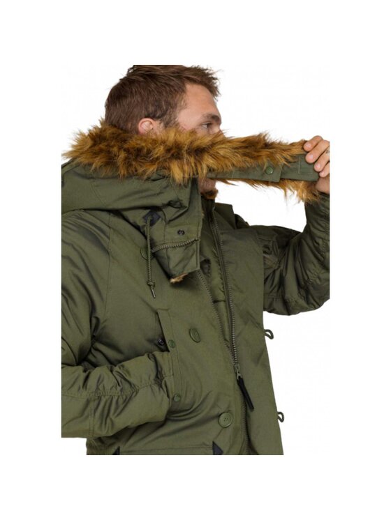 Alpha Industries Alpha Industries Kurtka zimowa AI.193128-257-S Zielony Parka Fit
