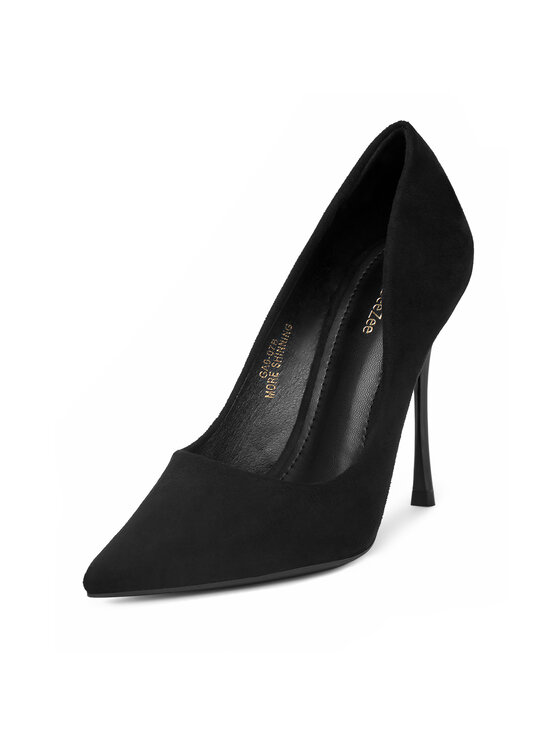 DeeZee DeeZee Pantofi cu toc subțire GA0-07B Negru
