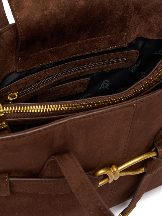Steve Madden Steve Madden Дамска чанта Bjoplin 13002641 Тъмнокафяв