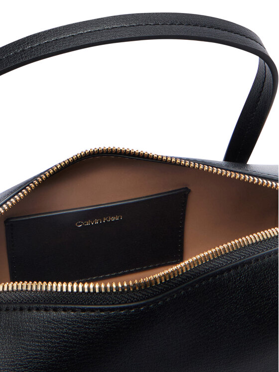 Calvin Klein Calvin Klein Borsetta Foil Logo Small Duffle Bag LV04F3663G Nero