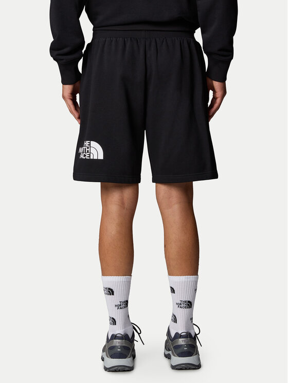 The North Face The North Face Sportske kratke hlače Easy NF0A8C2S Crna Regular Fit