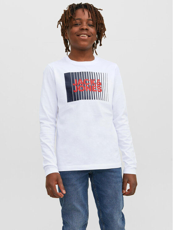 Jack&Jones Junior Jack&Jones Junior Majica 12244209 Bijela Regular Fit