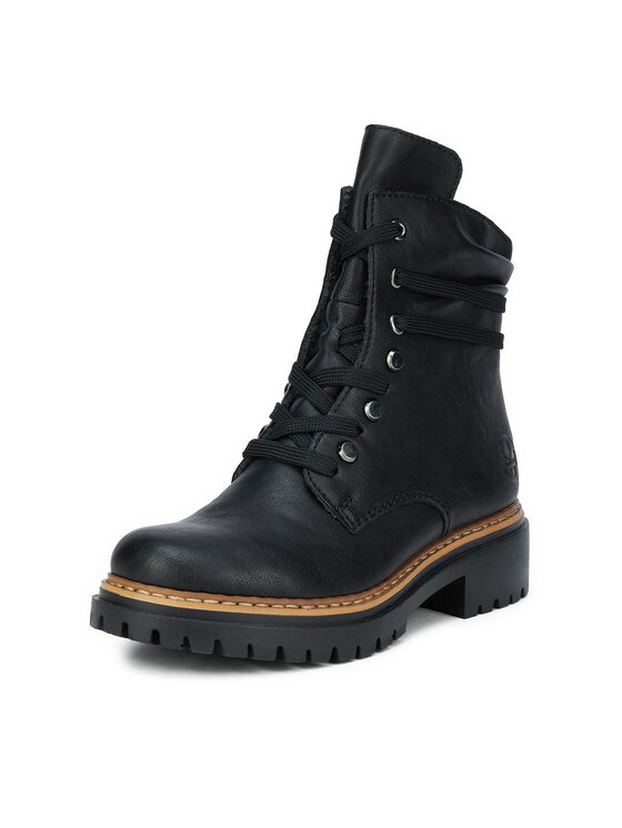 Rieker Rieker Botine 72621-00 Negru