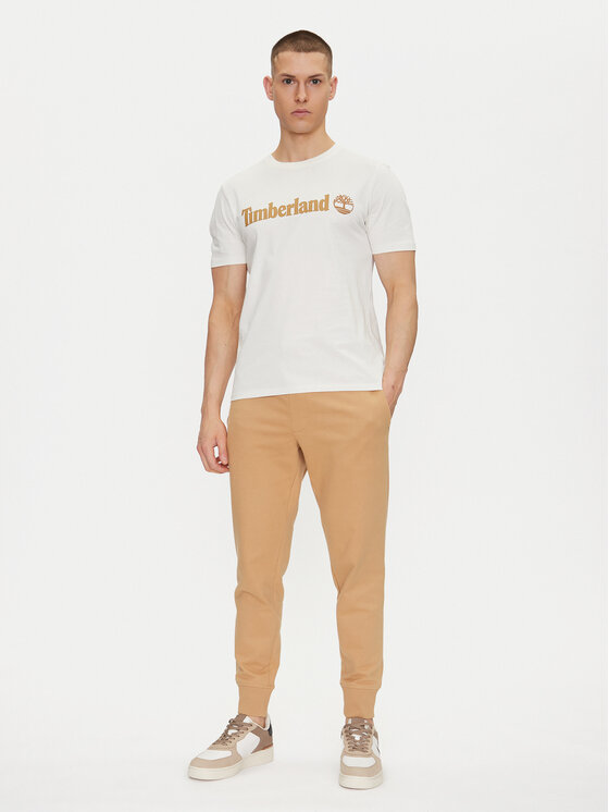 Timberland Timberland Долнище анцуг TB0A5V5Q Бежов Regular Fit