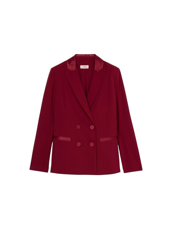 Oltre Oltre Giacca outdoor Q782R004561N026 Rosso Slim Fit