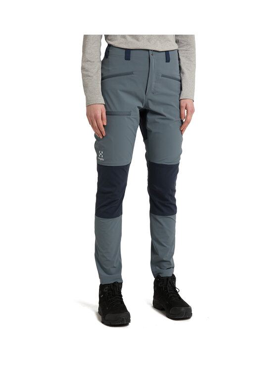 Haglöfs Haglöfs Spodnie materiałowe Mid slim Szary Active Fit