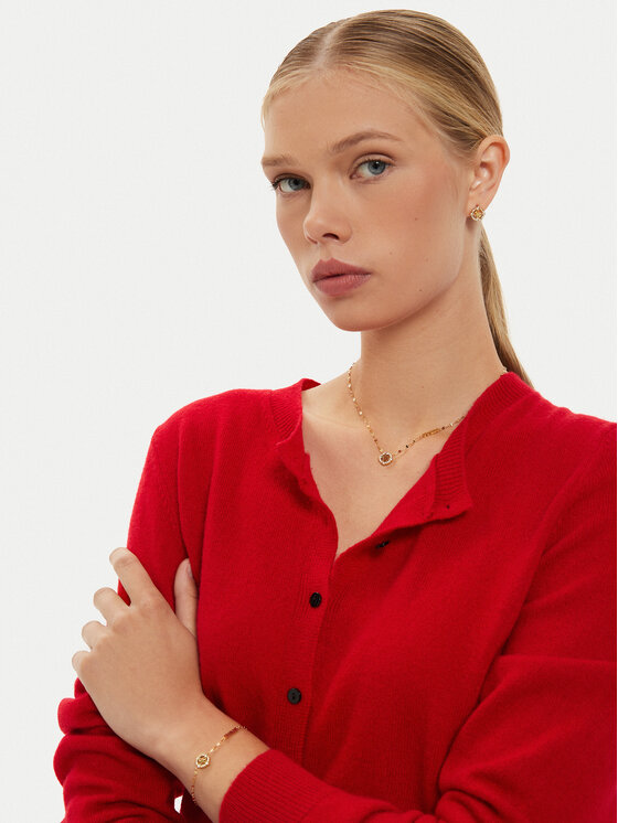 Guess Guess Naszyjnik JUBN04 643JW Złoty