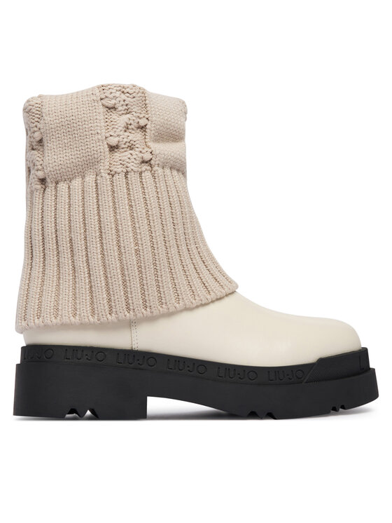 Liu Jo Liu Jo Stiefeletten Love 65 SF5121 TX330 Écru