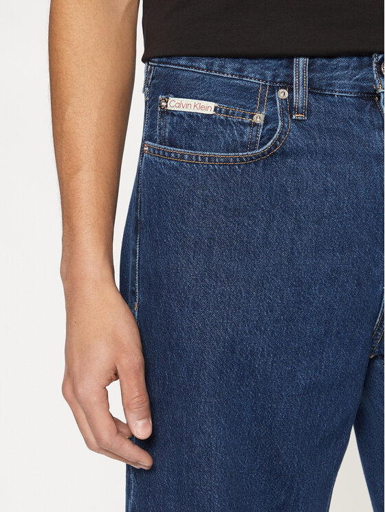 Calvin Klein Jeans Calvin Klein Jeans Jeansy 90's J30J327399 Granatowy Loose Fit