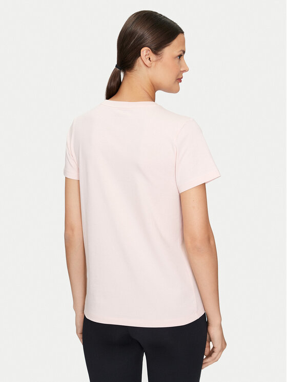 Guess Jeans Guess Jeans Тишърт W4YI13 J1314 Розов Regular Fit