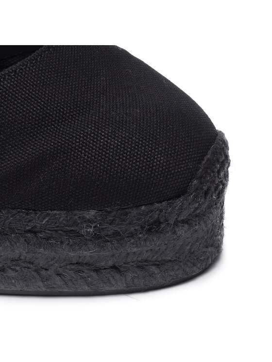 Castañer Castañer Espadrilky Carina C/8ED/001 020966-100 Čierna