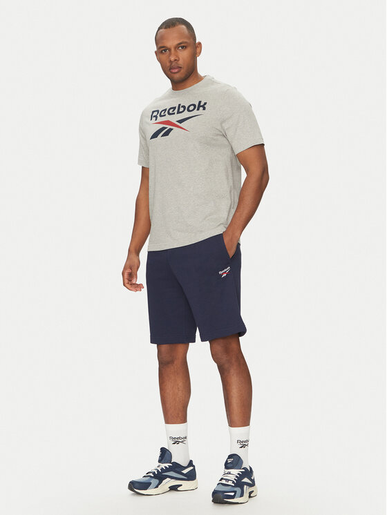 Reebok Reebok Sportovní kraťasy 100217147 Tmavomodrá Regular Fit