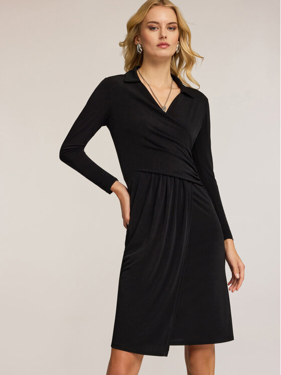 Motivi Motivi Vestito 7005W001534N033 Nero Flare Fit