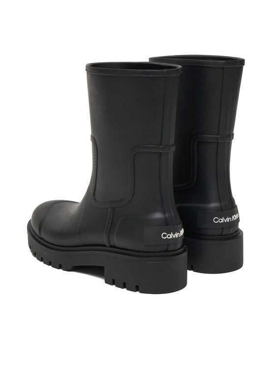 Calvin Klein Jeans Calvin Klein Jeans Wellington Mid Rainboot YW0YW02004 Nero