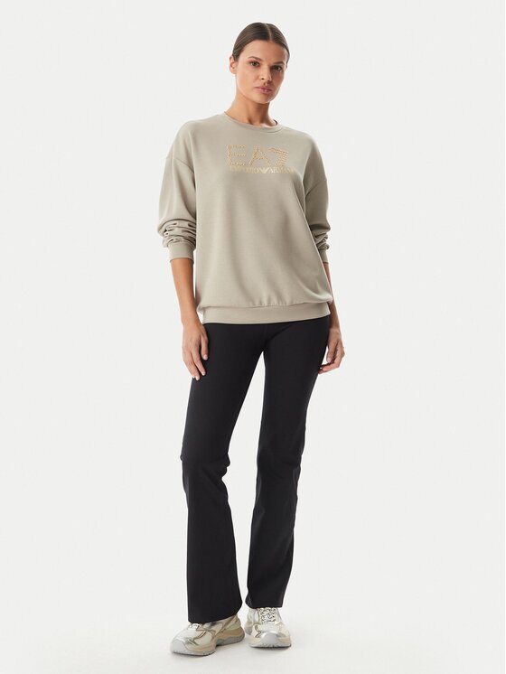 EA7 Emporio Armani EA7 Emporio Armani Суитшърт 7W001488 AF24375 U6225 Бежов Regular Fit