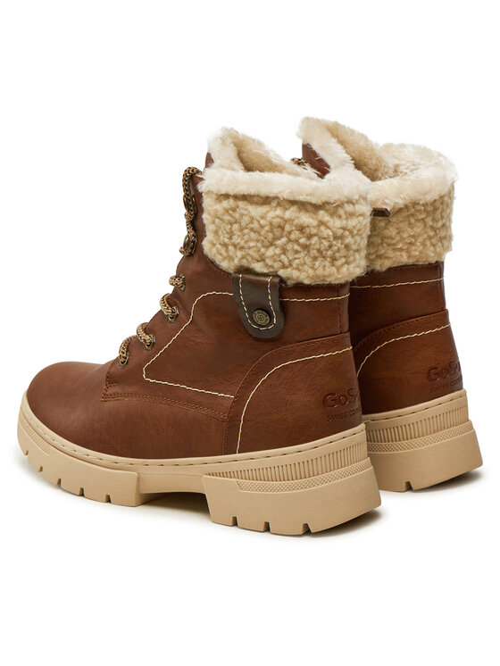 Go Soft Go Soft Šnurovacia obuv SWS6217-05 Hnedá