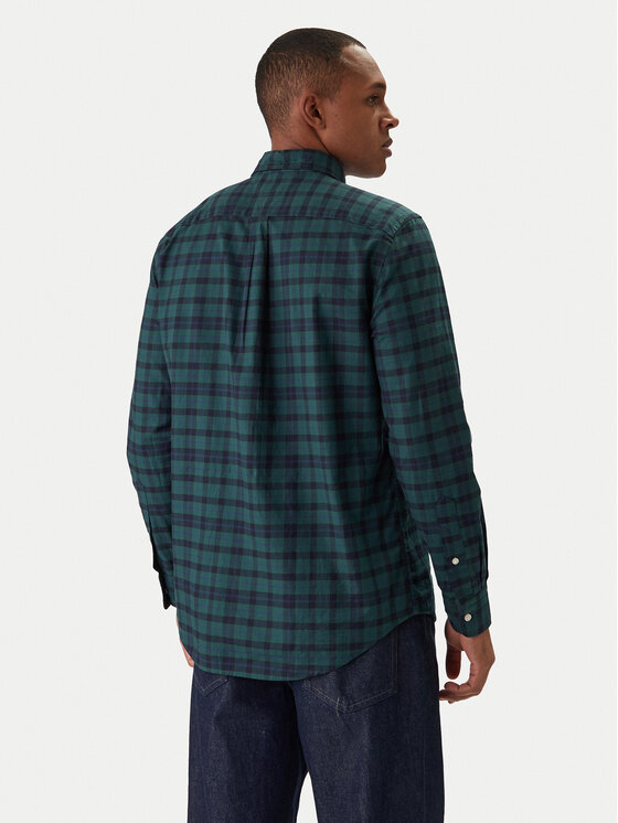 Tommy Hilfiger Tommy Hilfiger Camicia MW0MW41493 Verde Regular Fit