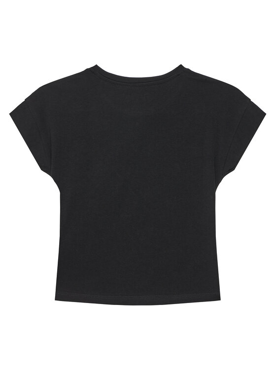 Guess Guess Tričko J5YI37 K6YW4 Čierna Regular Fit