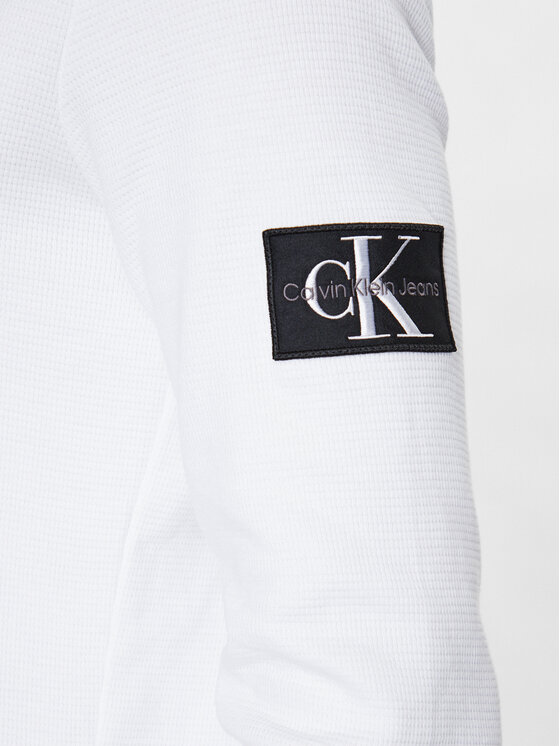 Calvin Klein Jeans Calvin Klein Jeans Bluza J30J323485 Biały Regular Fit