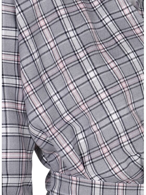 Agatha Studio Agatha Studio Koszula A26SS-AL-K04 Szary Slim Fit