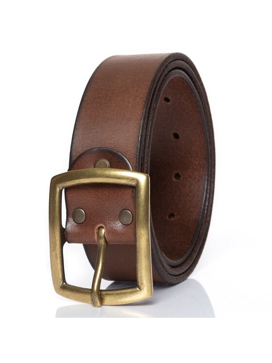 Mustang Mustang Pasek Męski BELT Brązowy