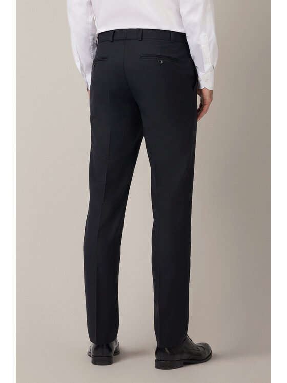 Lancerto Lancerto Spodnie materiałowe FORMAL SP073225000001 Czarny Regular Fit