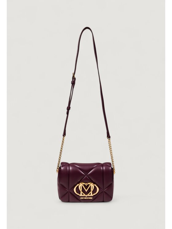 LOVE MOSCHINO LOVE MOSCHINO Torba EMBOSSED Bordowy