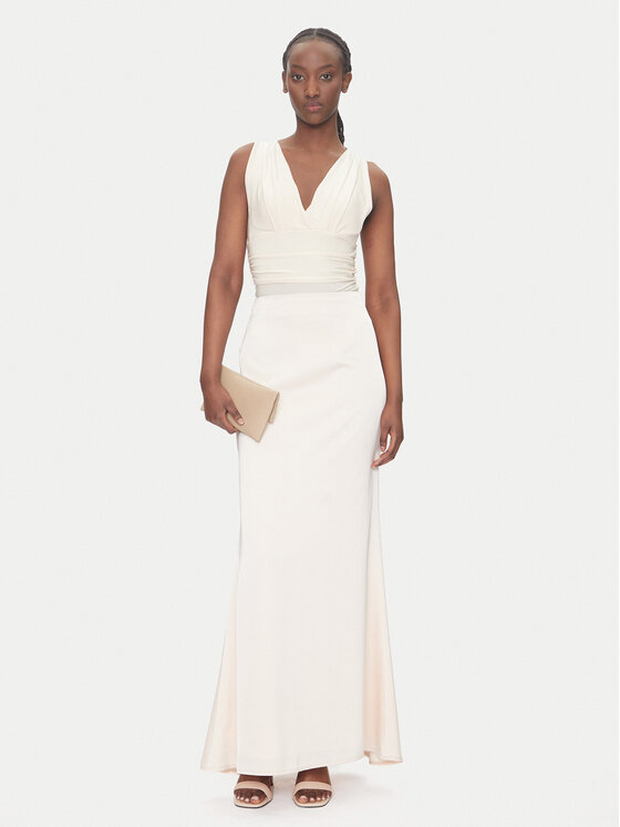 ACCESS FASHION ACCESS FASHION Maxi sukně 53-6023-147 Béžová Regular Fit