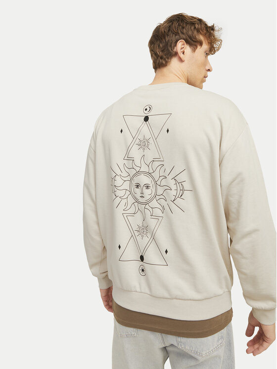 Jack&Jones Jack&Jones Džemperis ar kapuci Jackie 12272482 Bēšs Relaxed Fit