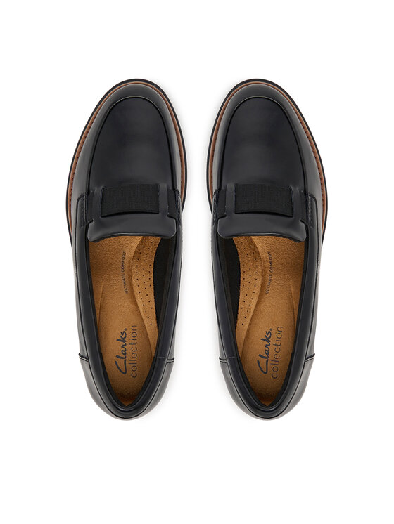 Clarks Clarks Półbuty Sharon Pace 26184342 Czarny