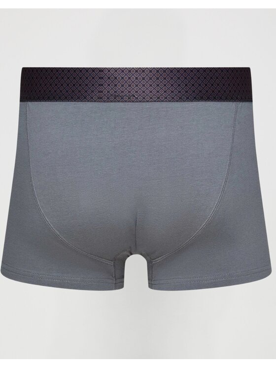 Lee Lee Bokserki Lucan 3 Pack Cotton Elastane Trunks Czarny