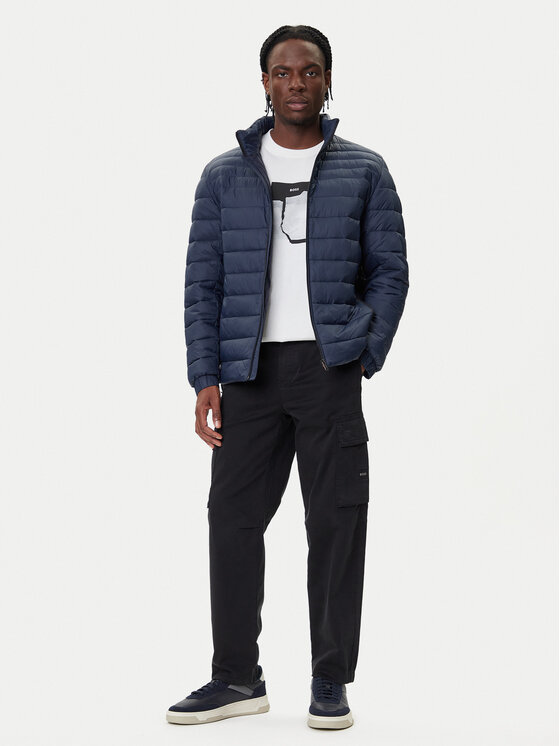 BOSS BOSS Зимова куртка Oden2 50549252 Cиній Slim Fit