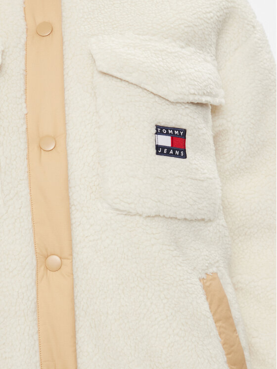 Tommy Jeans Tommy Jeans Übergangsjacke DW0DW15950 Beige Relaxed Fit