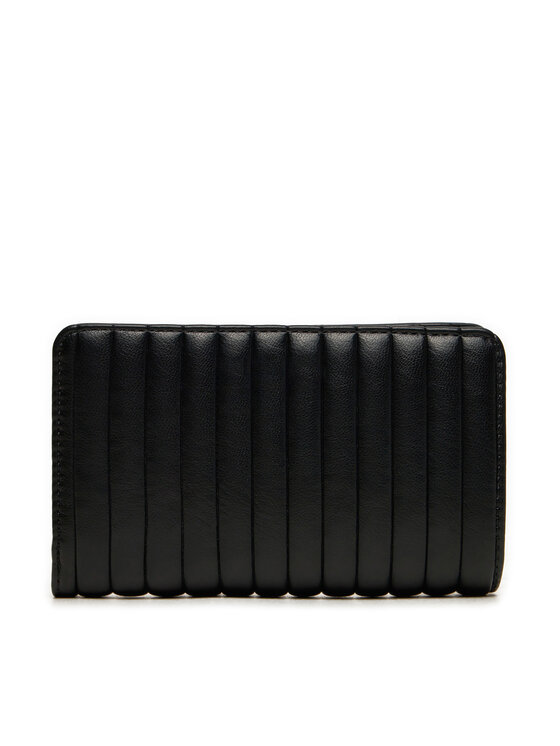 Calvin Klein Calvin Klein Veliki ženski novčanik Mini Line Quilt Medium Bifold K60K613063 Crna