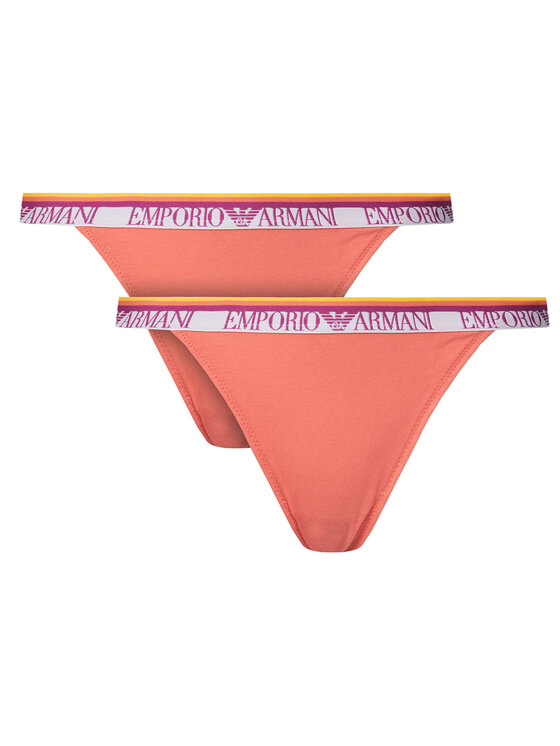 Emporio Armani Underwear Emporio Armani Underwear Komplekti kuulub 2 paari stringe EW000405 AF10883 M4008 Roosa